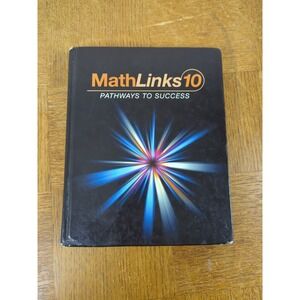 MathLinks 10 Math Links Student‎ Textbook - Hardcover - FLAWS